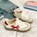 Sweet korean style white sneakers for women, 2026 spring/summer new arrivals, versatile niche design, lightweight student trend, german army trainers