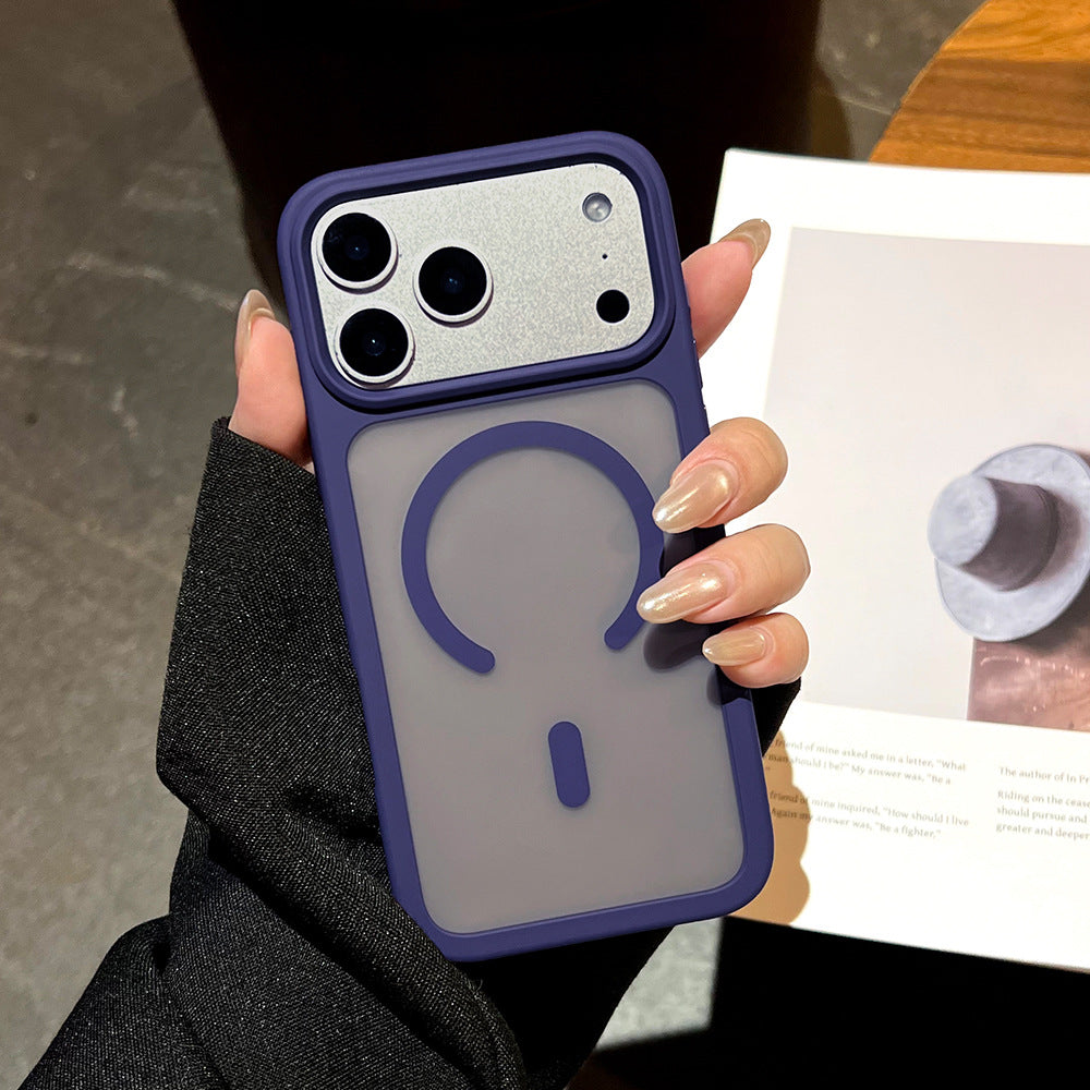 new magnetic phone case for iphone 17 pro, unisex design, compatible with apple 16/15, sky shield magnetic case