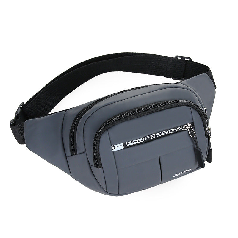 New niche men's messenger bag fashion spring and summer multi-functional breast bag fitness outdoor sports mobile phone fanny pack women