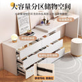 Dressing table bedroom modern casual chest of drawers all-in-one small apartment storage cabinet cream style desk retractable dressing table