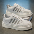 Men's shoes 2026 new spring breathable casual skate shoes versatile thick-soled sneakers men's athletic student white trendy shoes
