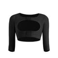 Arm liposuction post-operative repair shaping garment, bye-bye fat liposuction, secondary breast compression, seamless body shaping corset intimates