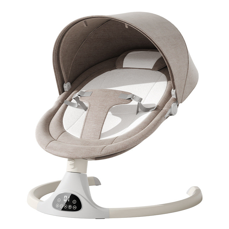 Baby electric rocking chair baby coaxing artifact baby soothing electric cradle newborn baby coaxing rocking chair recliner crib