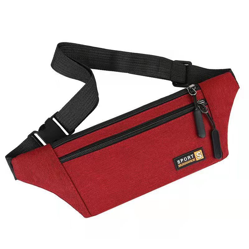 New fanny pack women's large-capacity multi-function anti-splashing water cashier business bag outdoor travel fashion mobile phone bag men
