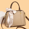 new arrival women's bag retro large capacity bag women's casualfashion crossbody bag silk scarf easiest for matchcasualsatchel bag