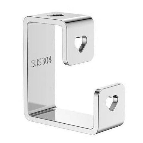 Stainless steel washbasin hook, no punching rack, toilet, bathroom, washbasin storage rack, basin rack artifact