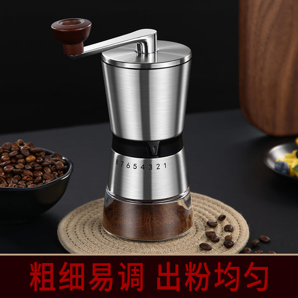 Hand coffee grinder, hand grinding removable portable grinder, coffee machine ceramic grinding core thickness grinder