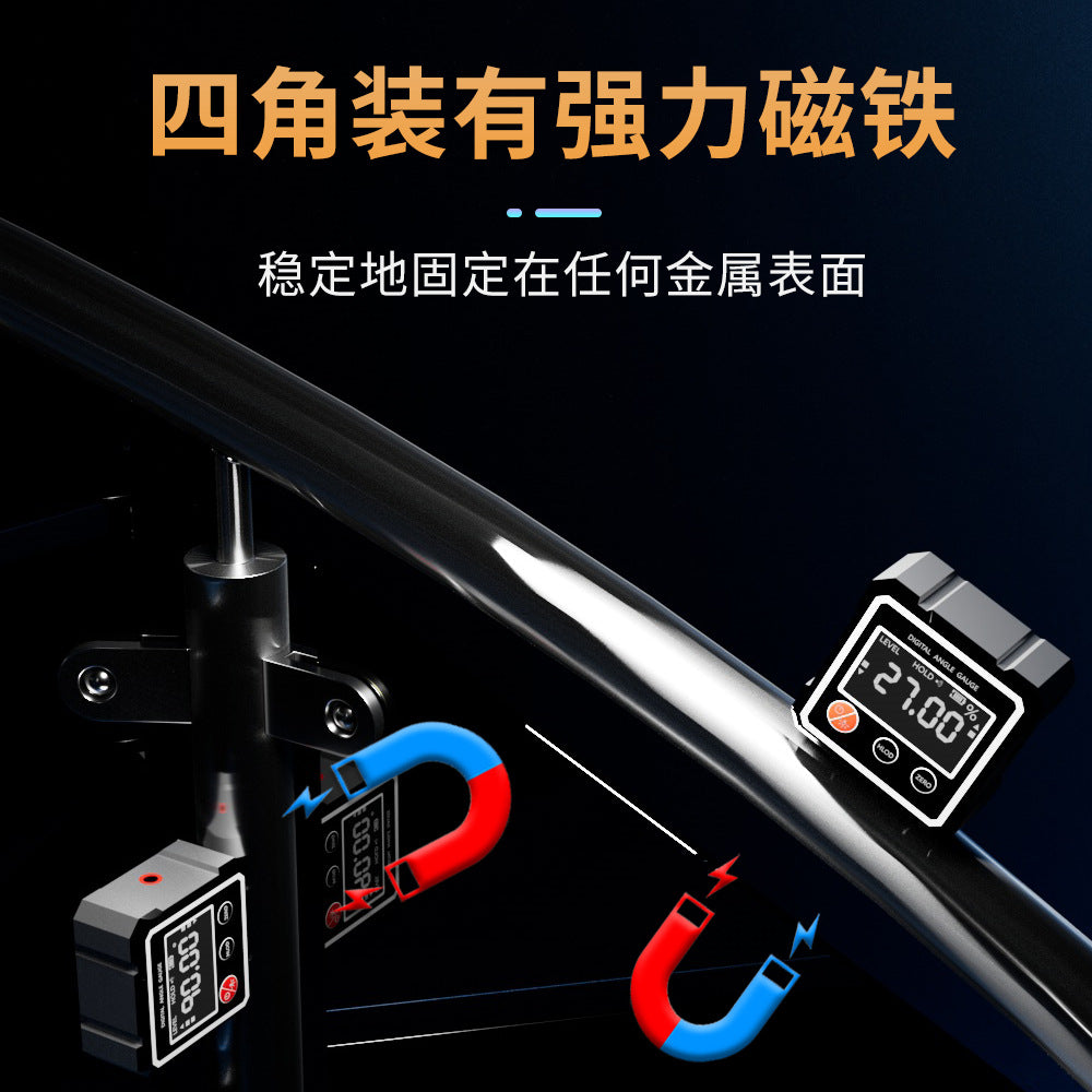 Manufacturer wholesale digital display inclination box digital display inclination meter inclination box with backlight angle meter slope meter level meter