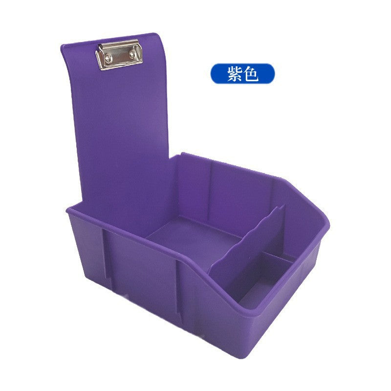 Dental turnover box iron clip extra large denture technician factory oral tooth model conveyor box finishing and placing box dentistry