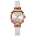 2022 douyin live gift list student small square watch women's square watch small sugar cube quartz large dial