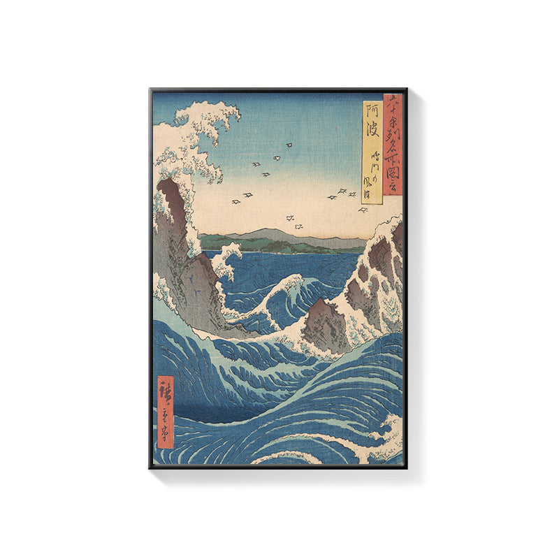 Japanese Mount Fuji decorative painting Ukiyo-e Japanese Japanese Japanese style Japanese style Japanese style restaurant box hanging painting B & B hotel mural