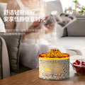 Aromatherapy machine for home desktop humidifier artificial smoke ring flame cross-border fragrance automatic fragrance machine wood grain