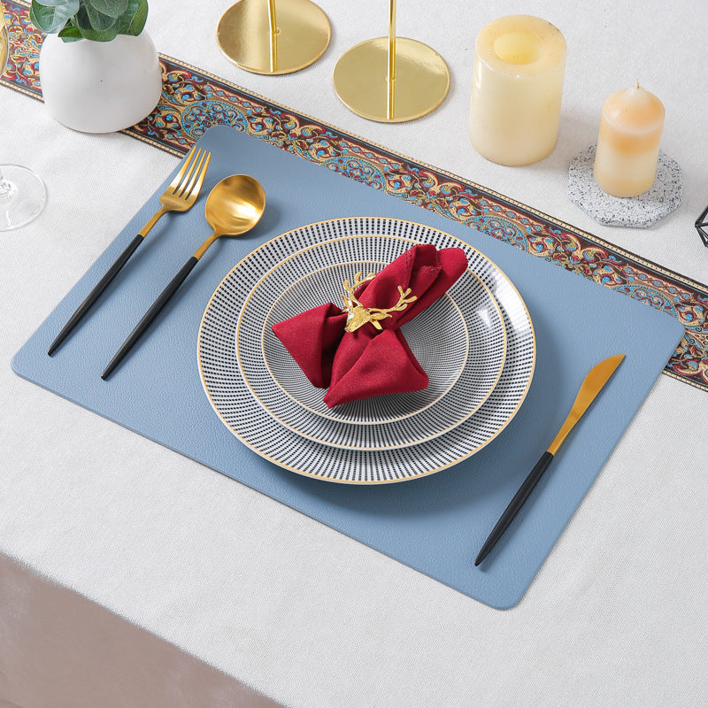 Ceramic tableware display set for showroom: nordic style dinnerware, plates, and western steak plate set
