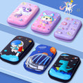 Factory direct sales new arrivaleva stationery box wholesale primary school students enlarged capacity anti-fall pencil box portable storage