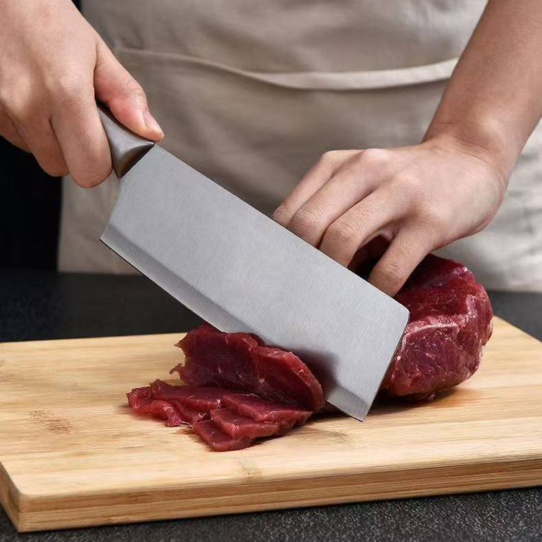 All-steel small vegetable knife - household chef's knife for women - stainless steel fruit knife - meat slicing knife - multi-purpose kitchen knife