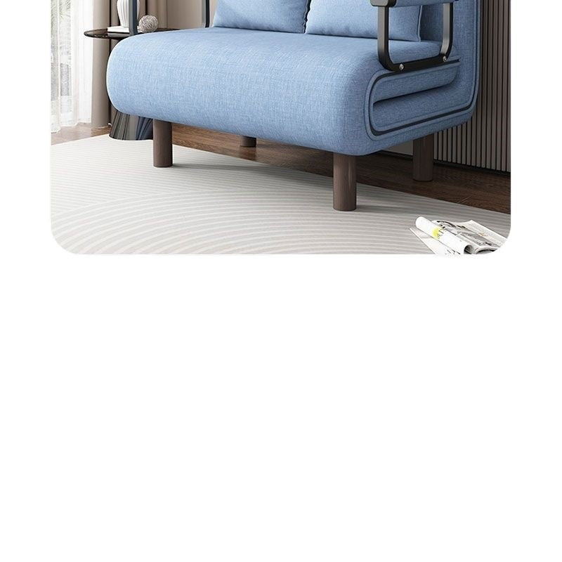 Folding sofa bed - space-saving, multi-functional bed for small apartments & balconies - convertible bed, extendable pull-out sofa bed with metal frame for living rooms