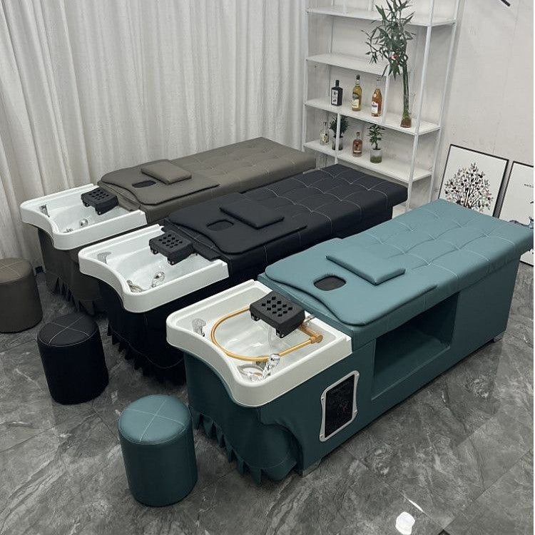 Head treatment bed, beauty salon, hairdressing salon, high-end ear picking, water circulation, fumigation, first course soup, thai shampoo bed