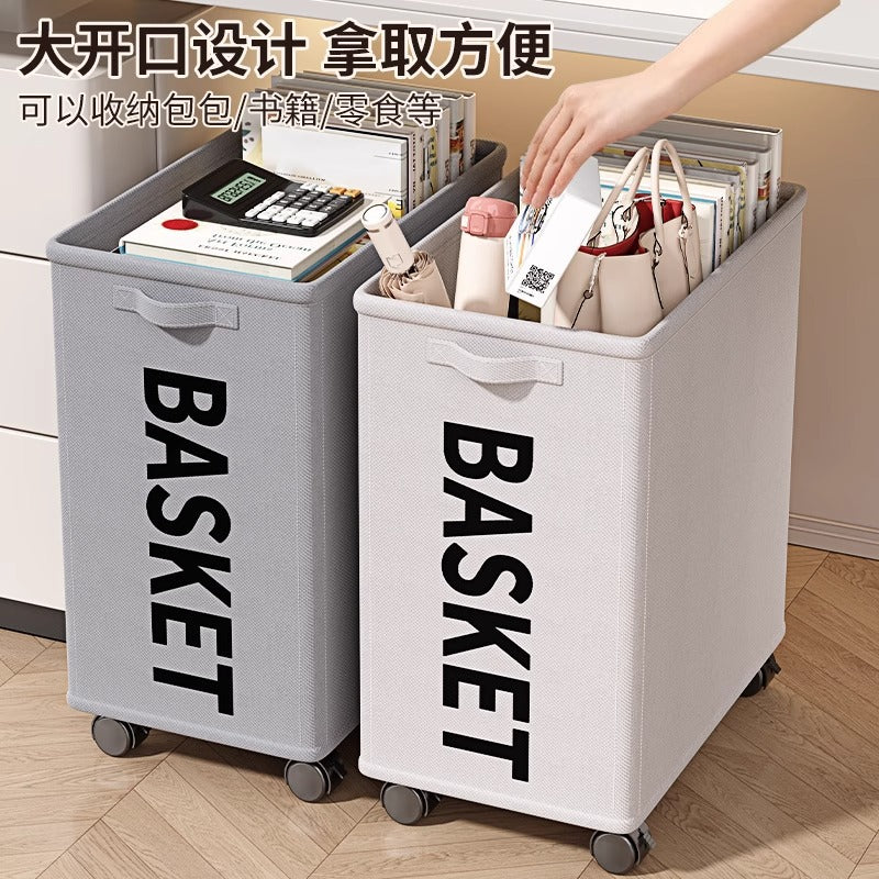 Clothes storage box large capacity oversized household flip foldable storage basket box clothing quilt sorting storage box