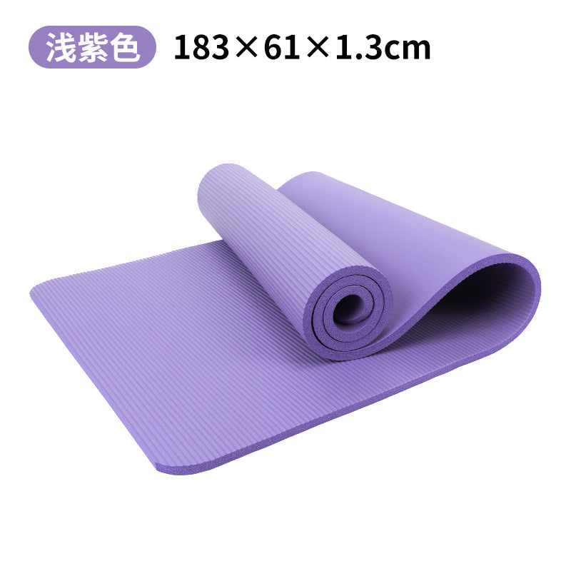 Yoga mat manufacturer wholesale - home use non-slip nbr 15mm dance, sports & fitness floor mat - soundproof, thickened, shock absorbing