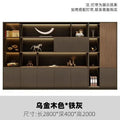 7-door filing cabinet (ebony*iron gray)