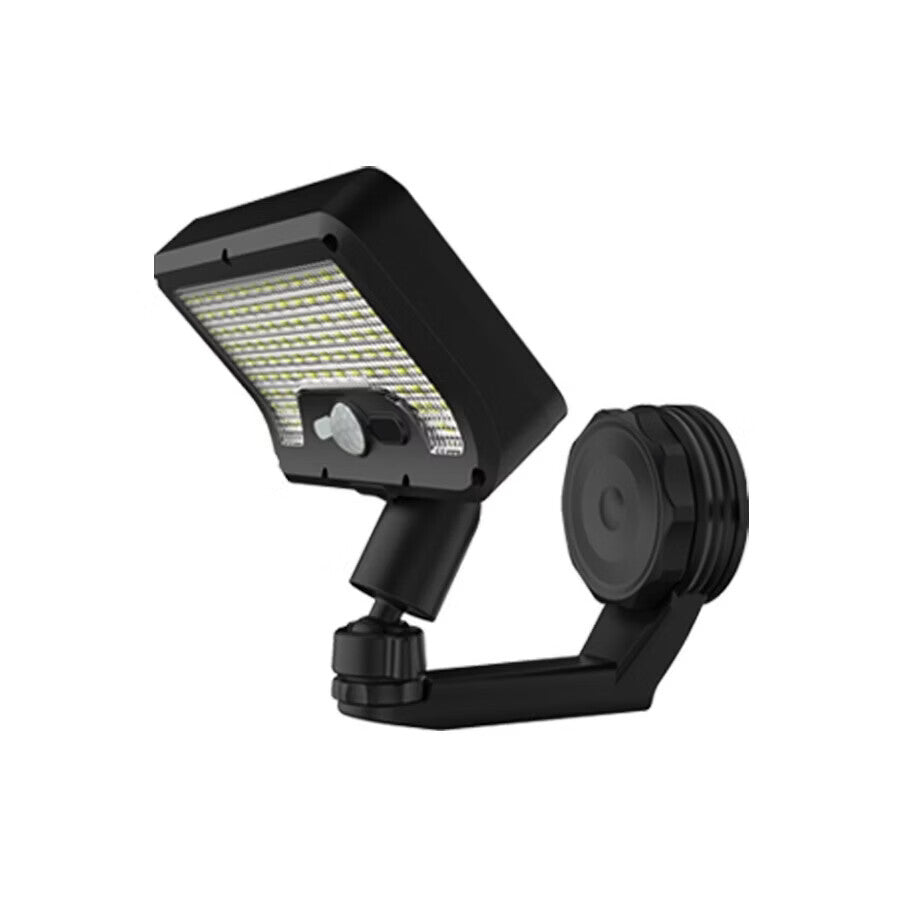 Solar powered outdoor light - no installation required, strong magnetic mount, waterproof outdoor lighting, outdoor patio light, motion sensor wall light