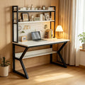 Computer desk desktop for home student study writing desk bedroom desk bookshelf all-in-one small table simple office desk