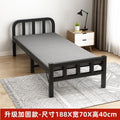 Folding bed single bedfor home rental hard bed adult dormitory simple bed portable iron bed companion bed extra bed