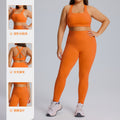 new plus size activewear set - women's cloud-soft, quick-dry, breathable workout outfit for running, training, and yoga