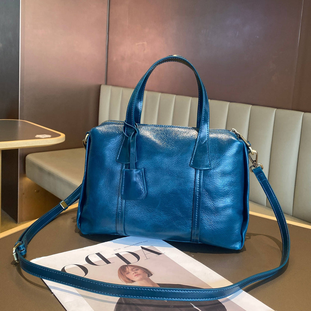 Top-grain leather 2025 new arrival shoulder bag classy work work clothing bag genuine leather women's crossbody satchel bag