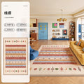 Carpet living room dopamine american retro medieval style 2026 new no-wash and wipeable sofa floor mat waterproof and anti-fouling