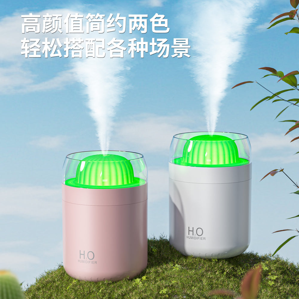 new cactus humidifier, car humidifier, desktop smart constant humidity usb automatic spray humidifier