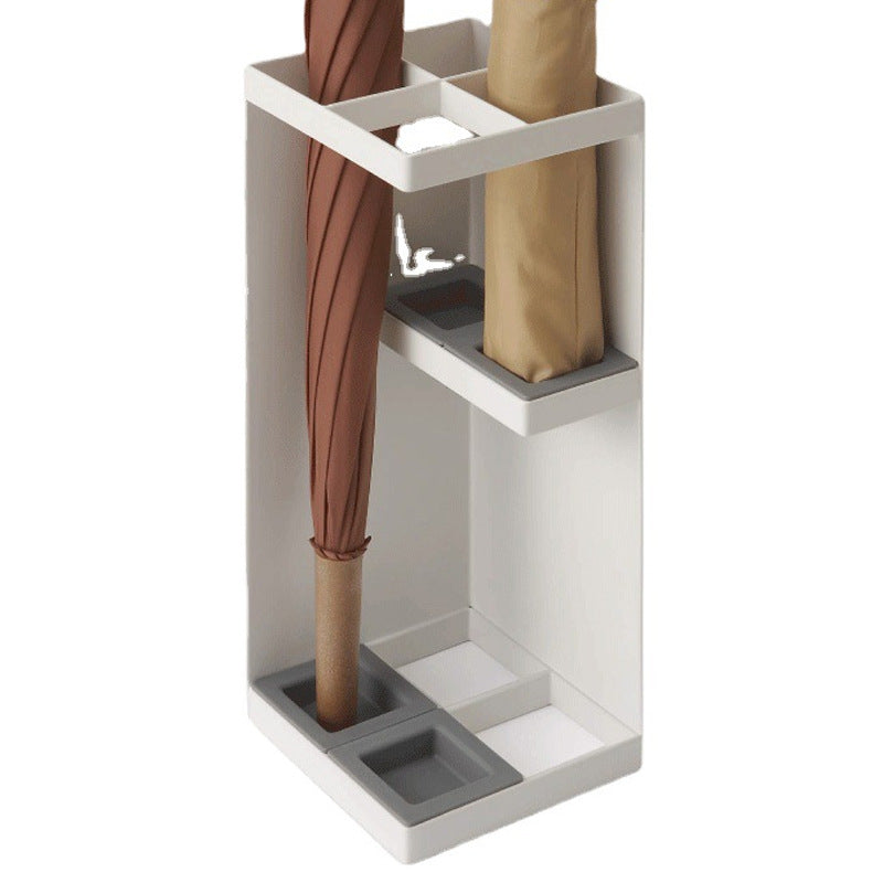 Processing custom umbrella frame Hotel lobby household wrought iron umbrella tube Umbrella bucket storage bucket Floor-to-ceiling umbrella rack