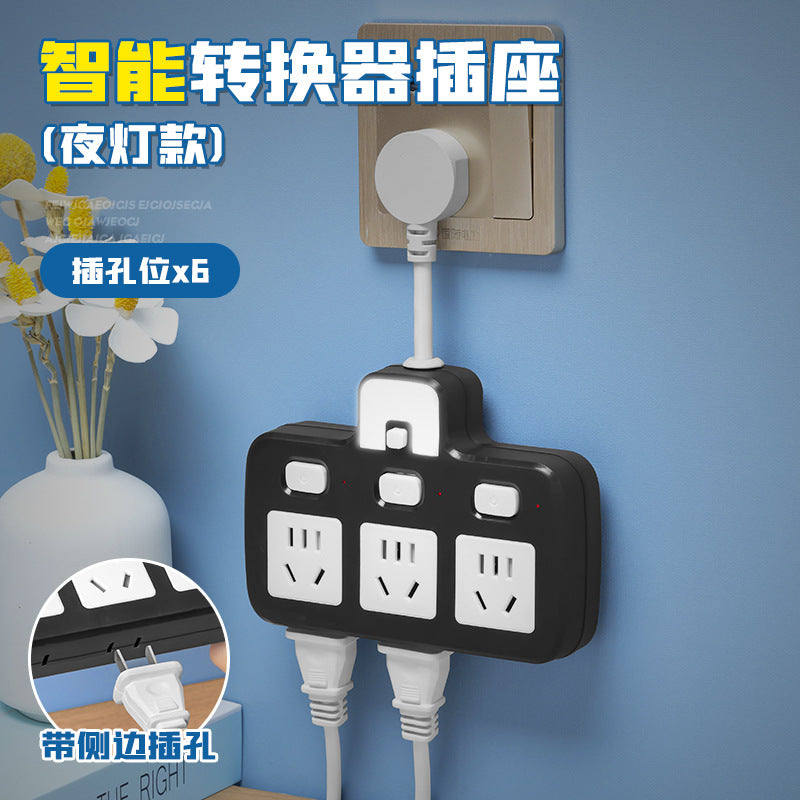 For homeshort cable converter multifunctional student dormitory socket multi-hole short cable usb multi-port charging socket plug