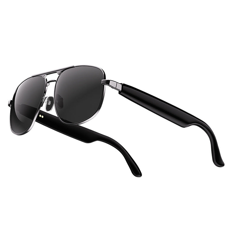 Hyundai modern sg5pro bluetooth smart ai translation glasses simultaneous interpretation real-time uv protection listening to music