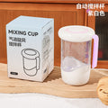 Creative minimalist automatic stirring cup - rechargeable wireless lazy water bottle - portable electric magnetic rotating shaker coffee mug