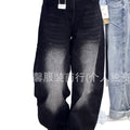 Ladies jeans available wholesalenew women's jeansloose wide-leg spot wholesale