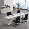 Office desk conference table office minimalist furniture modern employee computer desk workstation table and chair set