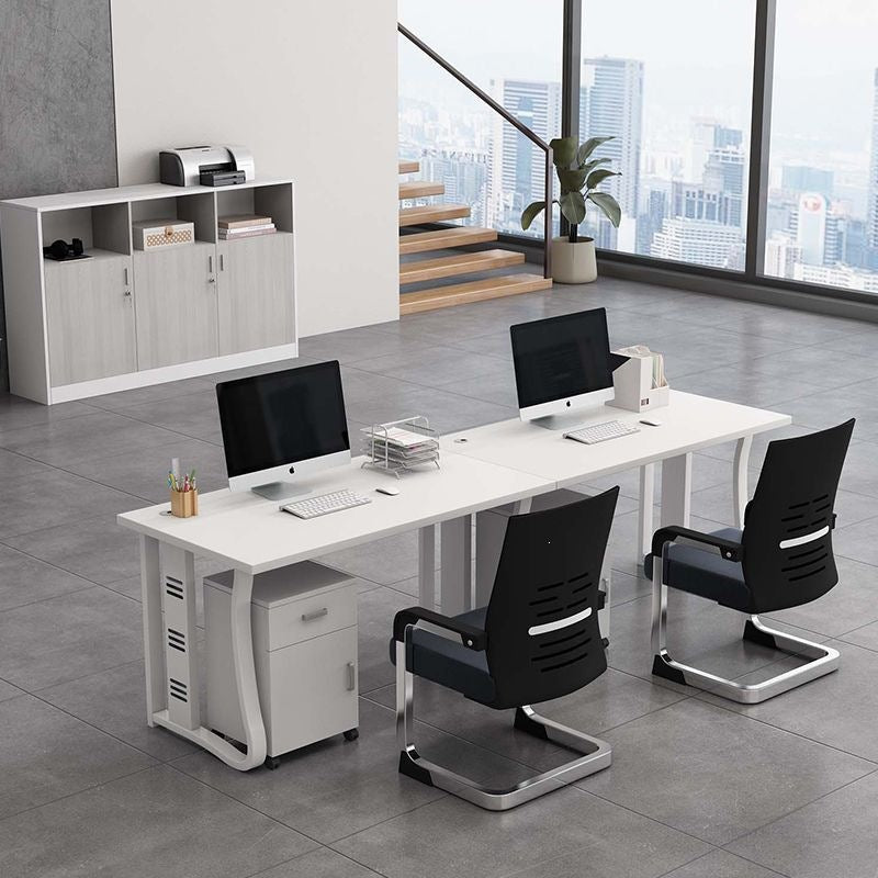 Office desk conference table minimalist furniture modern employee computer desk workstation table and chair set