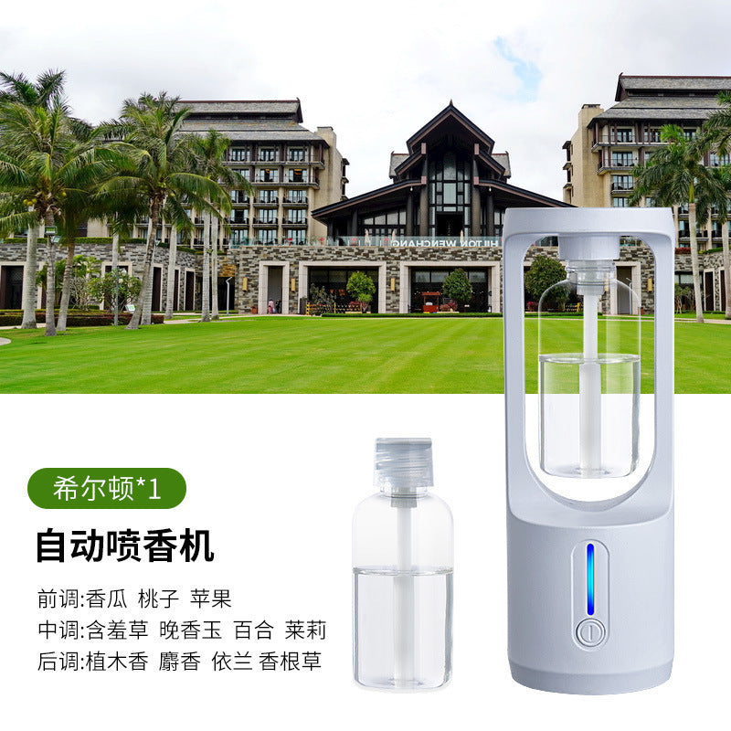 New automatic scent diffuser for home, hotel, humidifier, bedroom, bathroom - smart aroma diffuser, mist diffuser, cross-border e-commerce