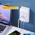supply of american standard 110v converter socket usb+type-c fast charging strip socket slot expansion multi-hole