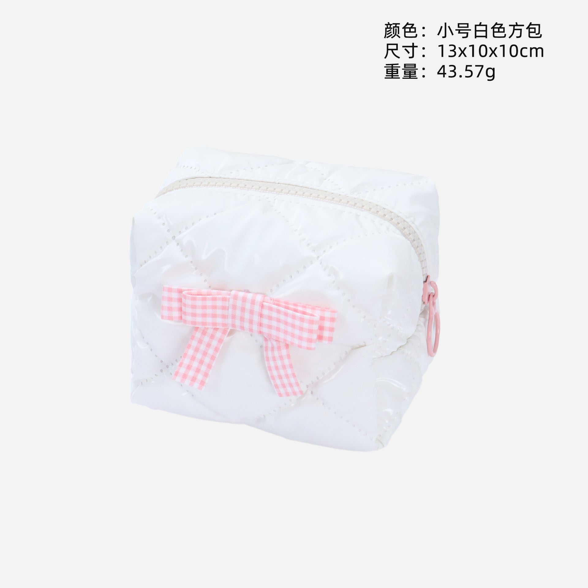 Small fresh cosmetic bag, portable and high-value women's bag, small in the bag, waterproof storage bag, change bag, earphone bag.
