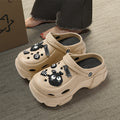 Women's clogs eva outdoor wearable thick sole non-slip 2025 new beach closed-toe sandals and slippers - summer collection