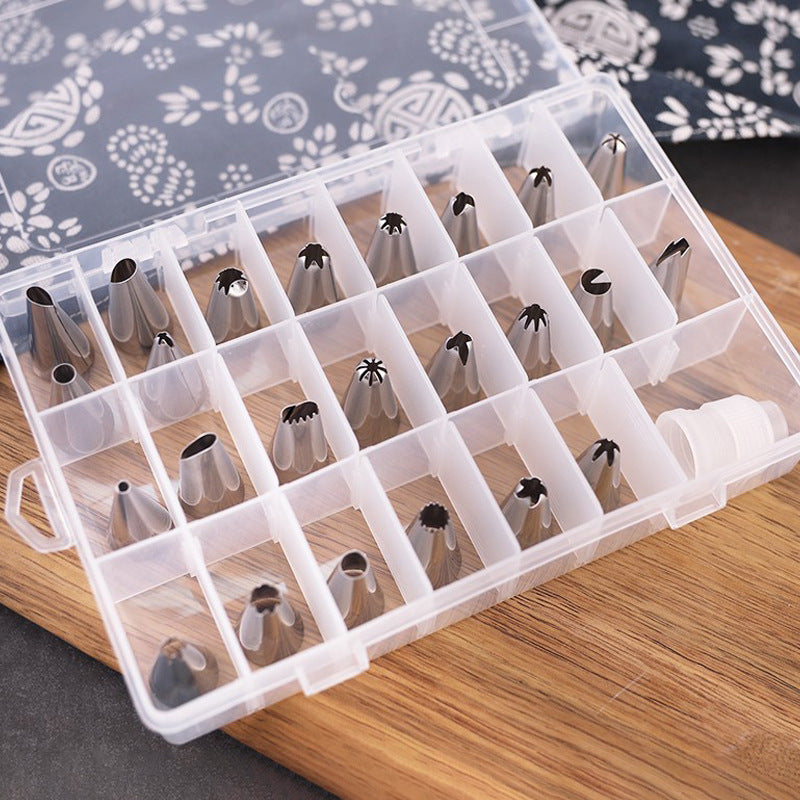 Large, medium and small decorating bags, cream bags, cake nozzle bags, baking tool sets, wedding-specific