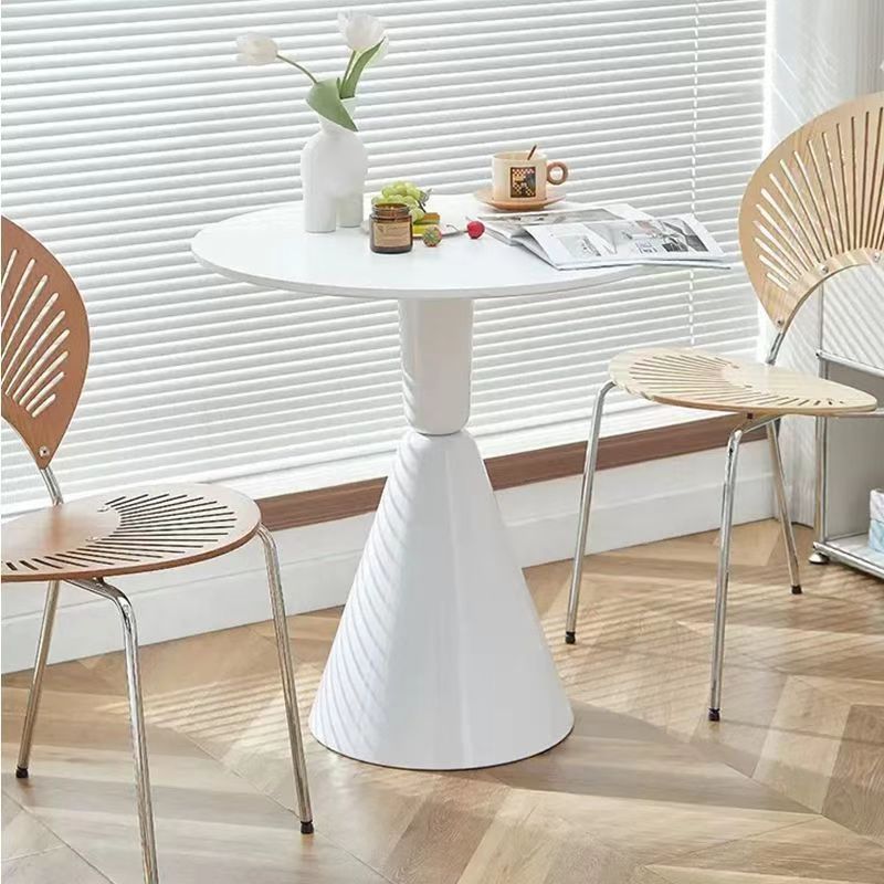 Cream style french garden table dining table small apartment for home slate table and chair combination accessible luxury reception negotiation balcony table