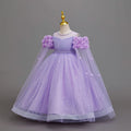 Exportin stockgirl dress petals wedding dress princess dress girl flower girl piano performance dress girl dress