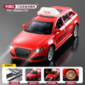 Large alloy taxi kids car thunderbird taximeter taxi model artificial sedan male 1-6 toy car
