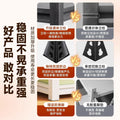 For homeopen shelf wardrobe simple perforated board coat rack floor-standing multi-layer steel storage shelf