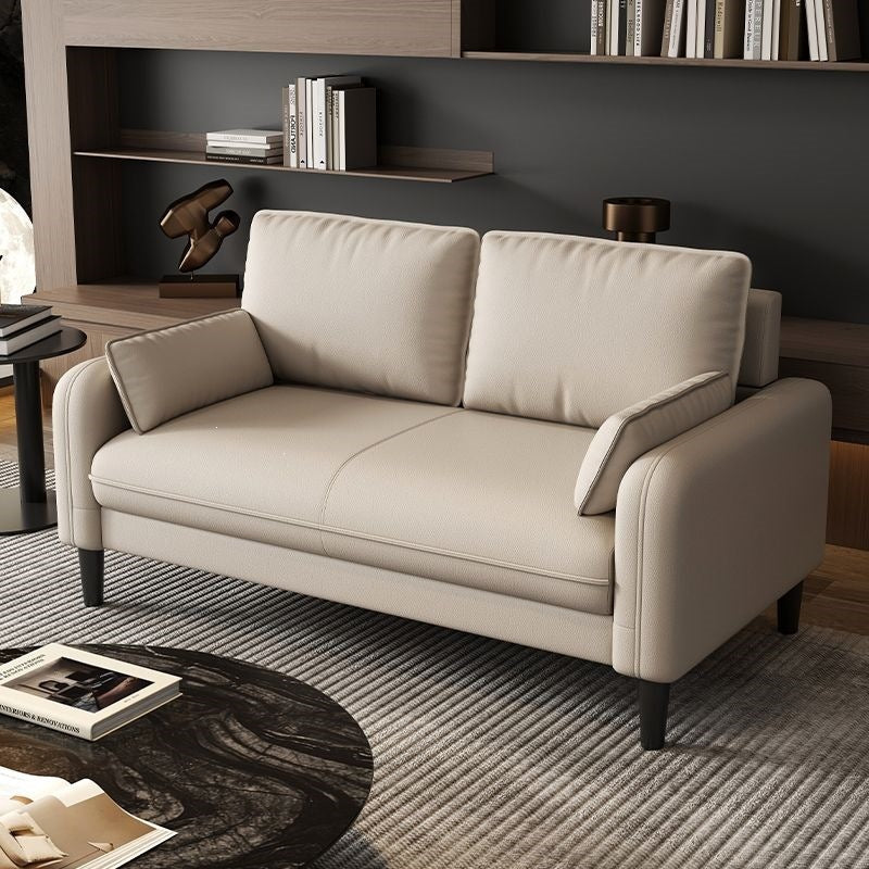 Sofa and coffee table set - modern minimalist office sofa for reception, business, conference room, and guest seating
