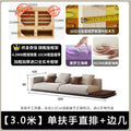 Foshan source factory horizon sofa normcore living room fabric sofa for home personalized wholesale special-shaped cotton and linen sand