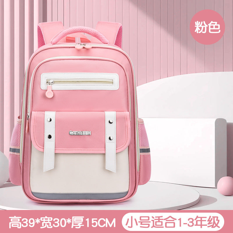 New cloud schoolbag 1-3-6 grade primary school students schoolbag boys and girls reduce the burden of children large capacity backpack